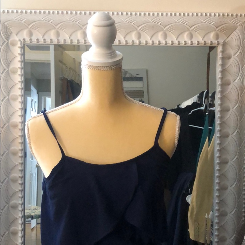 Navy Maxi with lining.